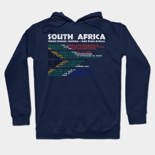 South Africa Flag & Anthem Hoodie